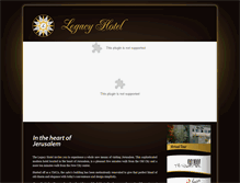Tablet Screenshot of jerusalemlegacy.com